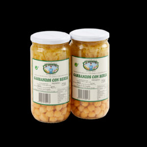 Garbanzos con berza