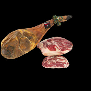 Paleta iberica cebo lonchas